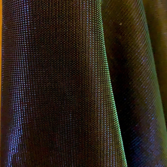 Silence+Noise Shiny Chromatic Blue Halter Dress XS - Picture 3 of 8